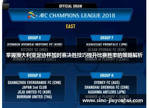 掌握澳大利亚足协杯加时赛决胜技巧提升比赛胜率的策略解析 掌握澳大利亚足协杯加时赛决胜技巧提升比赛胜率的策略解析
